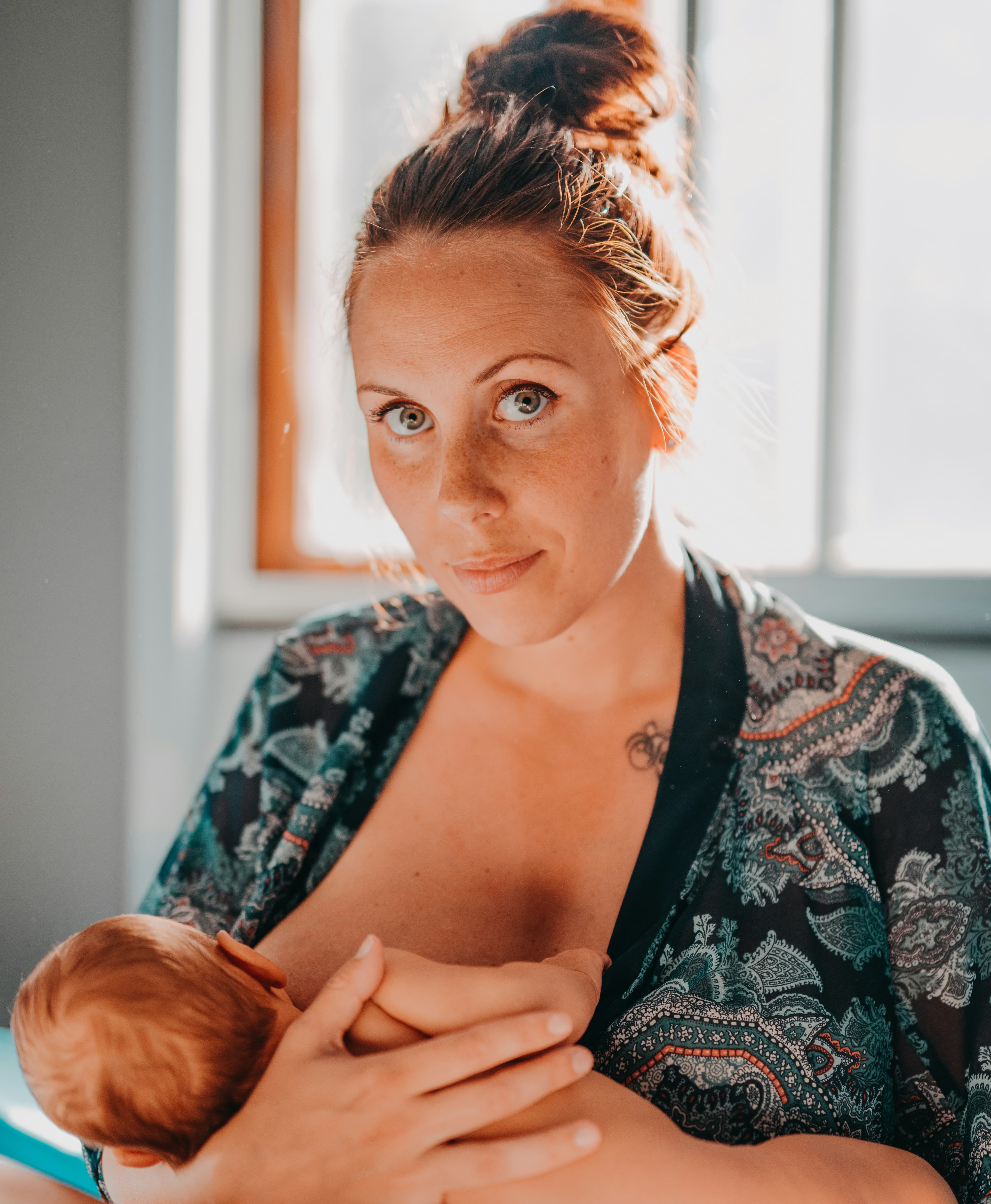 Mother and baby